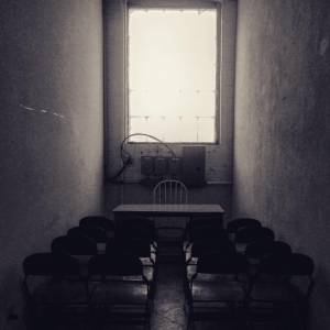 #spooky #studio sanctuary #installation outside my door. #whomadethat?