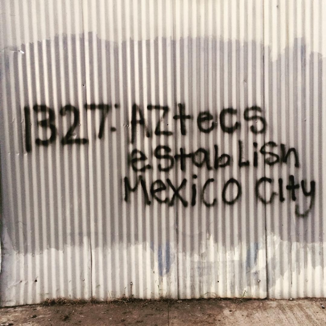 #gowanus #historylesson #aztecs #mexicocity #ilovetheDF