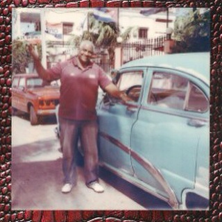 This is William, a #taxidriver in #Cienfuegos #Cuba. He was super proud of his gorgeous #50s car, which his grandfather bought and which still had the original paint and upholstery. He told us he won awards for it. He only added the #silver #skulls on the door locks. He belted out the #salsa while driving us. He's never had a pic of him and his car before, so instead of #taketwoleaveone I took three and left two. @impossible_hq #ilive4travel