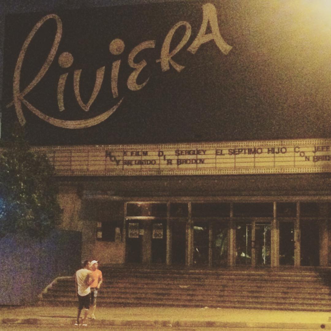 And #tbt #Rivieratheater #Vedado #Havana #Habana #Cuba nighttime ambling