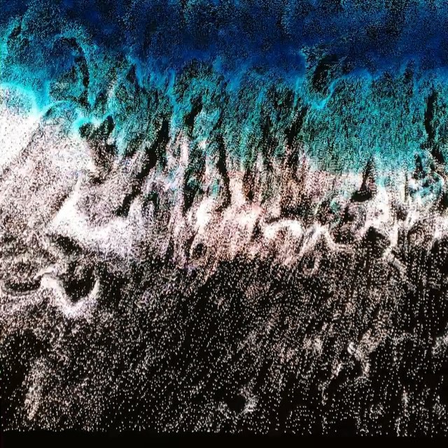 #cliffordrossmassmoca #cliffordross @massmoca #massmoca digital waves very cool