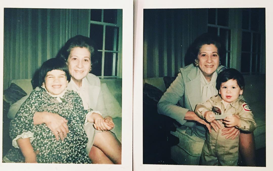 #studies in #jewishhair #1980sedition w/ GrandmaGus and #cousins @terranaomi and Sam Englebardt. #Schenectady??? ❤️❤️❤️