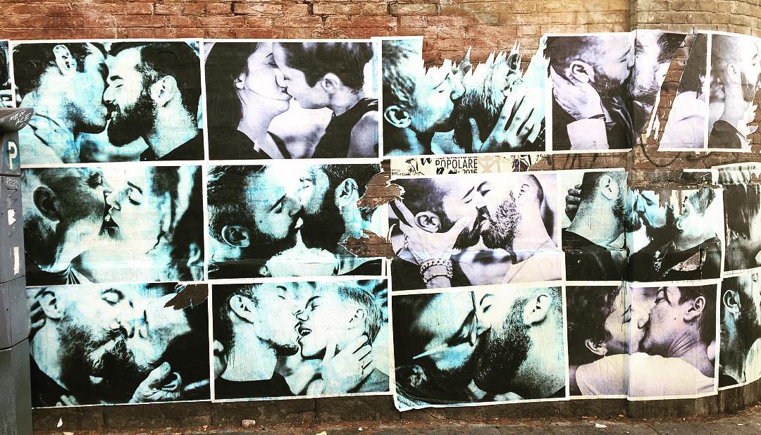 #twowomenkissing #twomenkissing #sanlorenzo #orlando #roma #rome #italy #italia #spaldingmfa #streetart #queerequality now #activism #gay #lesbian #lgbtq #queer